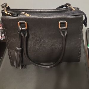 Jessie James Lioness Satchel with Tassel Detail